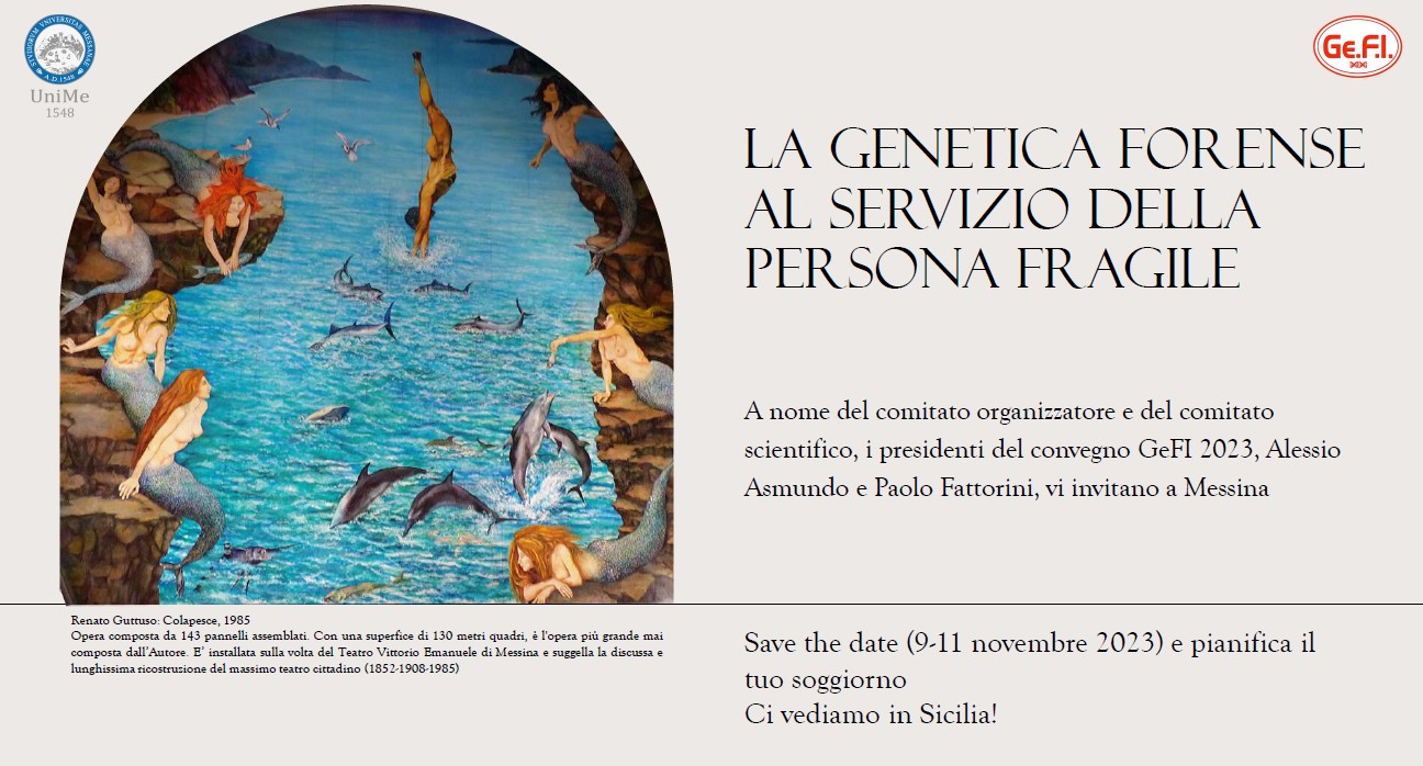 Ge F I Genetisti Forensi Italiani Ge F I Genetisti Forensi Italiani